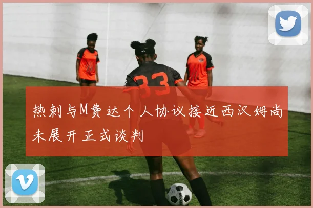 热刺与M费达个人协议接近西汉姆尚未展开正式谈判